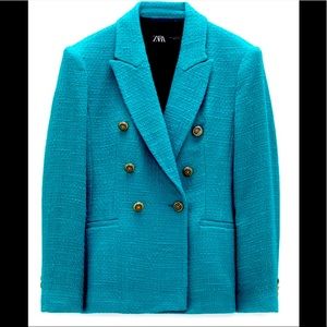 Zara double breasted blazer NWT Medium